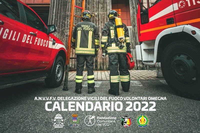 Calendario 2022 VVF Omegna